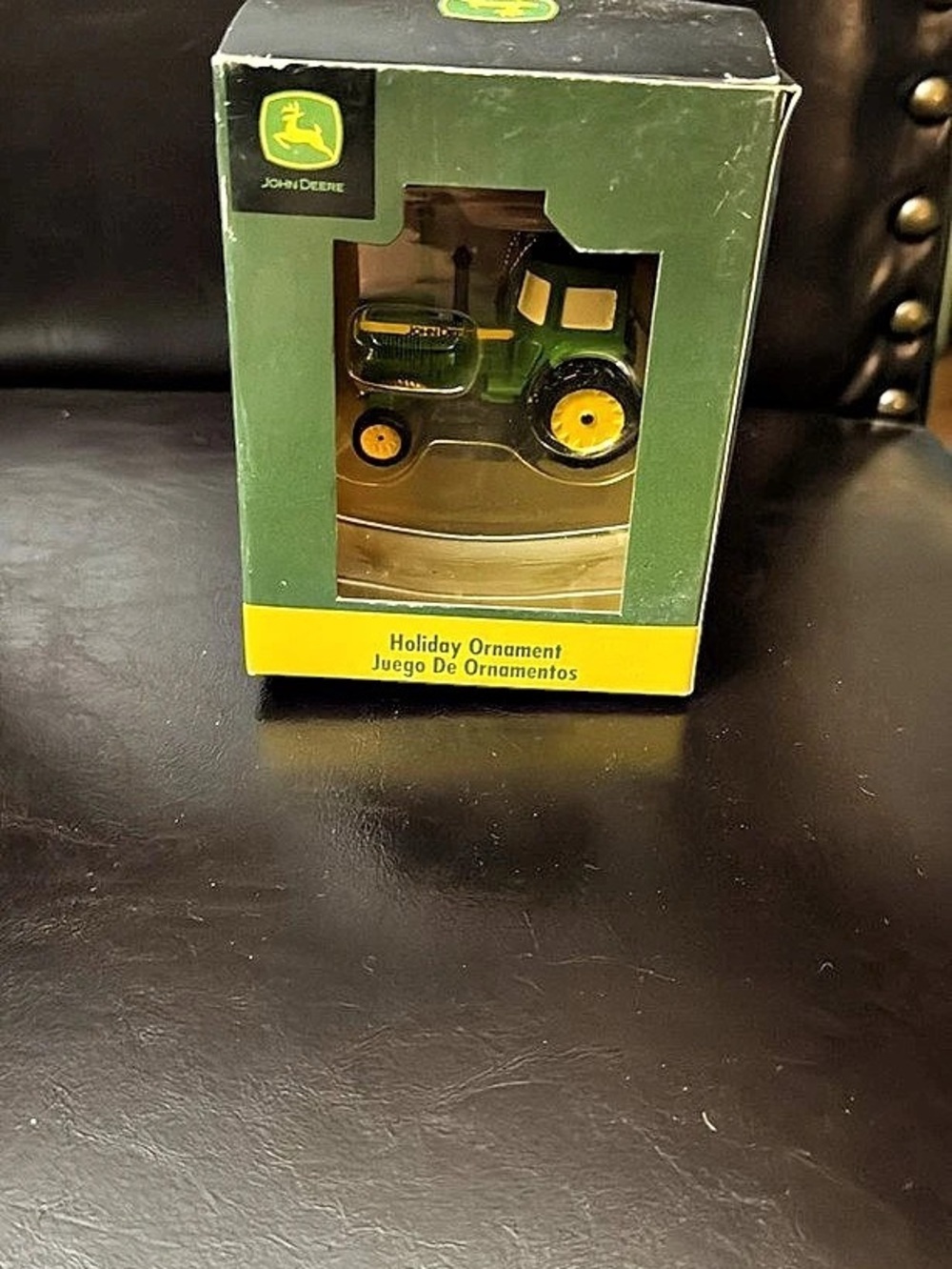 John Deere Enesco John Deere Model 4450 Tractor Christmas Ornament Enesco Model